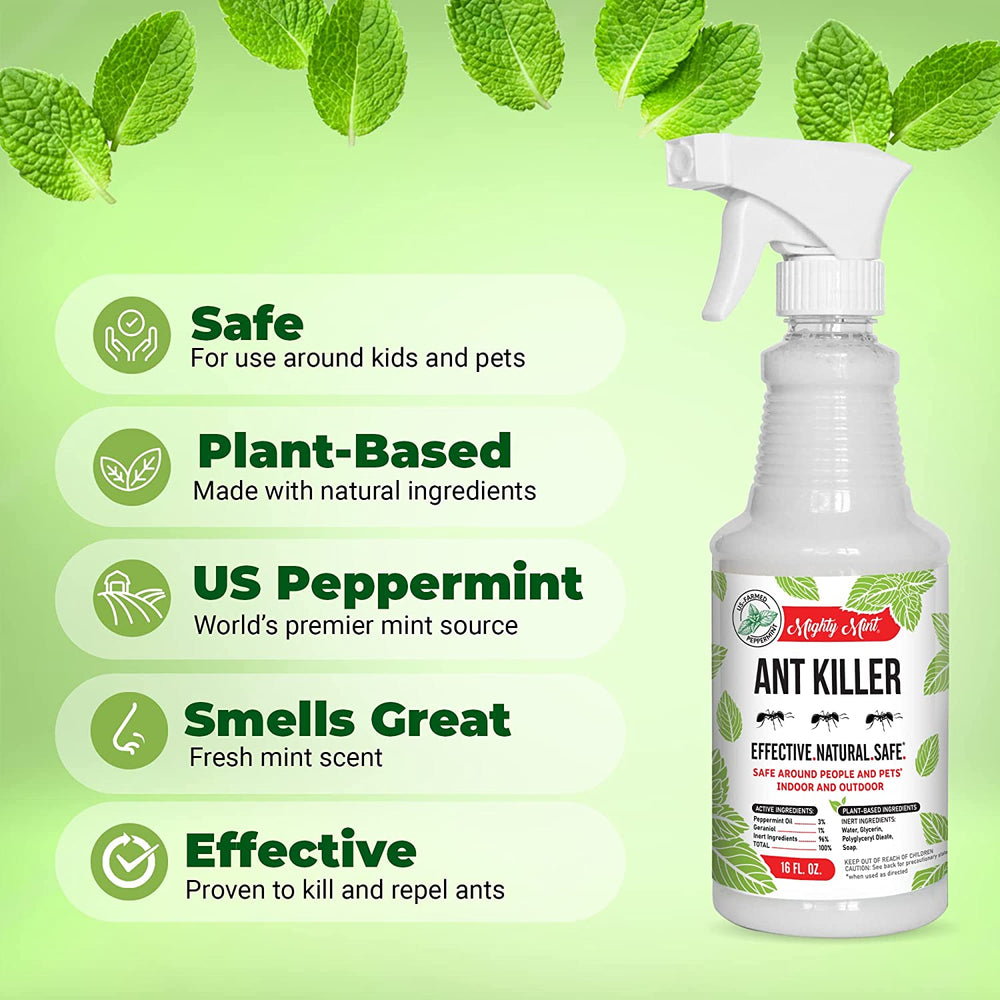 
                  
                    Mighty Mint Ant Killer - Peppermint Spray - 16 oz.
                  
                