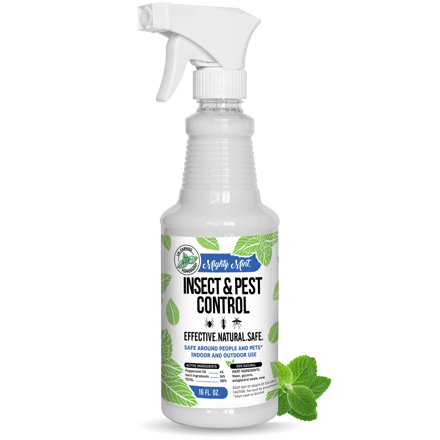 
                  
                    Mighty Mint Insect & Pest Control - Peppermint Spray - 16 oz
                  
                