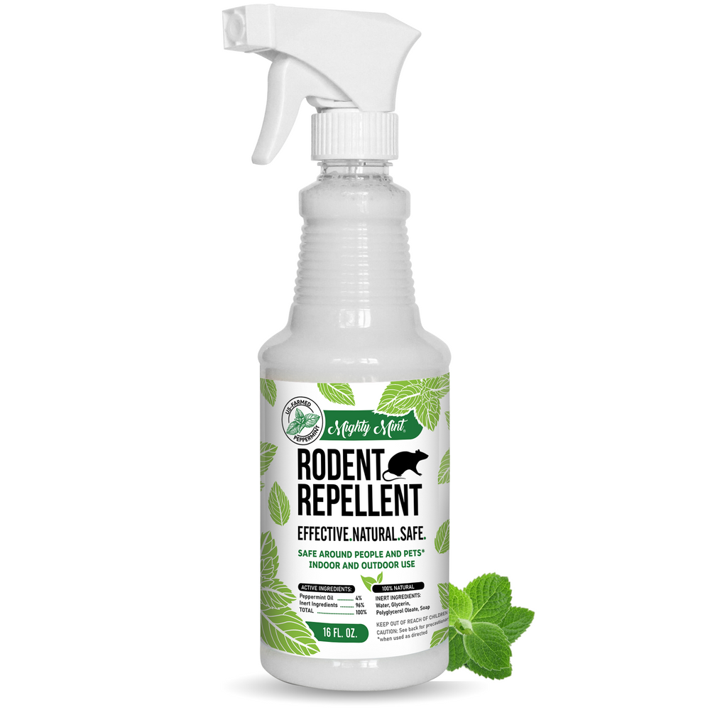 
                  
                    Mighty Mint Rodent Repellent - Peppermint Spray - 16 oz
                  
                