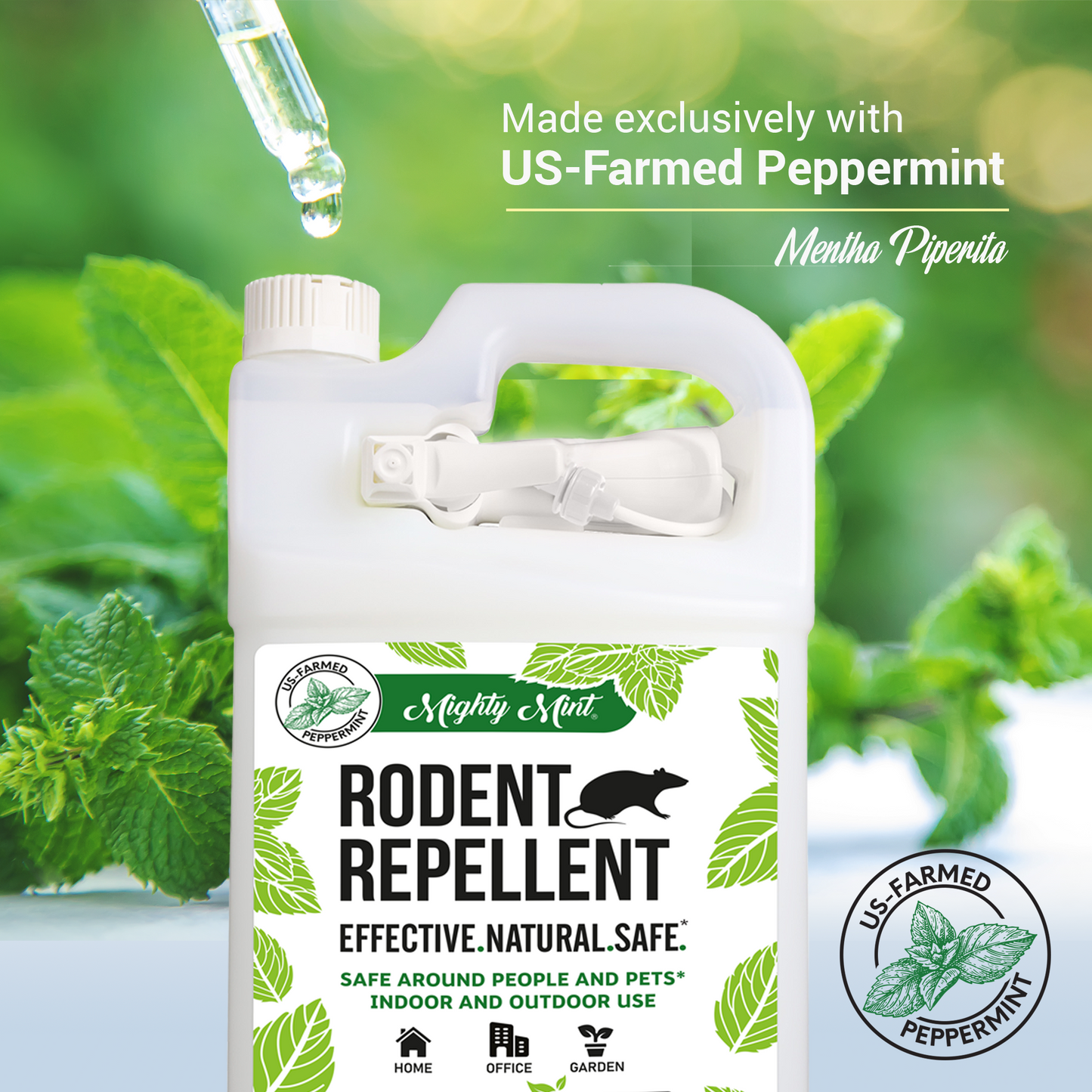 
                  
                    Mighty Mint Rodent Repellent - Peppermint Spray - 128 oz
                  
                