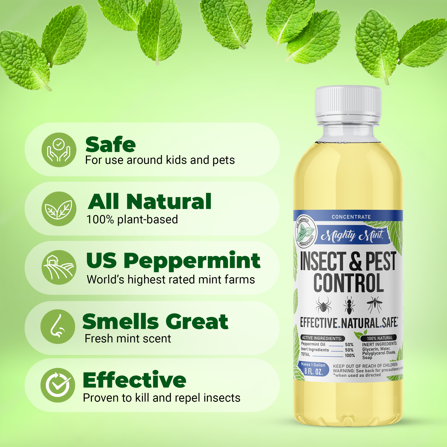 
                  
                    Mighty Mint Insect & Pest Control - Peppermint Concentrate
                  
                